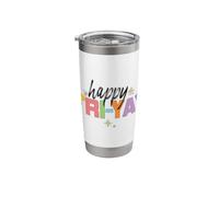 Happy Fri Yay - Teacher Weekend Fun Stainless Steel Insulated Tumbler
