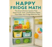 Happy Fridge Math: The Smart Kitchen System That Saves Food, Time, and Money: Discover Simple Labeling Tricks, “Eat Me First” Bins, and Rotation Habits That Make Your Fridge Work for You