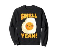 Happy Fried Egg Kawaii Breakfast Food Lover Sweatshirt