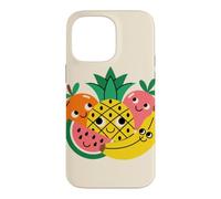 Happy Fruit Friends Cute Colorful Design Case for iPhone 14 Pro Max