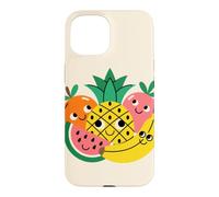 Happy Fruit Friends Cute Colorful Design Case for iPhone 15