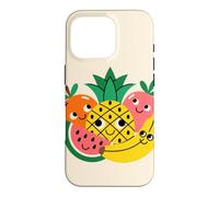 Happy Fruit Friends Cute Colorful Design Case for iPhone 16 Pro
