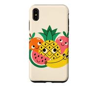Happy Fruit Friends Cute Colorful Design Case for iPhone XS Max