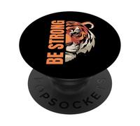 Happy Funny Life Wonderful Moment To Be Strong Matching Team PopSockets Adhesive PopGrip