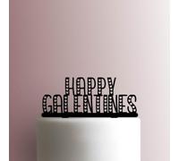 Happy Galentines - Acrylic Cake Topper 8 Inch Width/Red