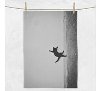 Happy Game Cotton Tea Towel - White