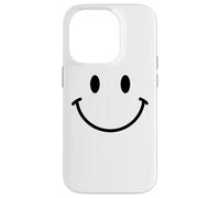 Happy Ghost Smile Face Smiling Silly Specter Funny Halloween Case for iPhone 14 Pro