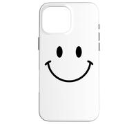 Happy Ghost Smile Face Smiling Silly Specter Funny Halloween Case for iPhone 16 Pro Max