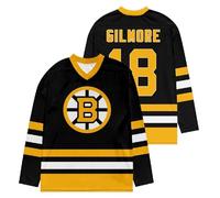 Happy Gilmore 2 Merch Hockey Jersey Boston V-Neck Long Sleeve Streetwear Unisex T-Shirt Sweatshirt Clothes (XS,Style-2)