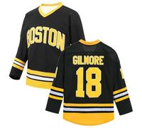 Happy Gilmore 2 Merch Hockey Jersey Boston V-Neck Long Sleeve Streetwear Unisex T-Shirt Sweatshirt Clothes (L,Style-1)