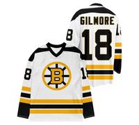 Happy Gilmore 2 Merch Hockey Jersey Boston V-Neck Long Sleeve Streetwear Unisex T-Shirt Sweatshirt Clothes (L,Style-3)