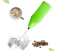 Happy Gizmos Handheld Milk Frother | Coffee and Cappuccino Automatic Mixer, Battery Milk Foamer, Electric Milk Frother Matcha & Milkshake Whisk (Lime Green)