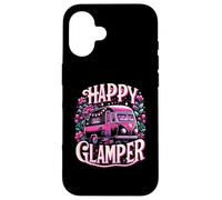 Happy Glamper Camper Glamping Camping Glamp Case for iPhone 16
