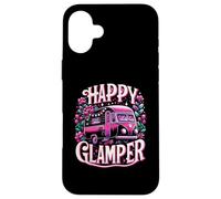 Happy Glamper Camper Glamping Camping Glamp Case for iPhone 16 Plus