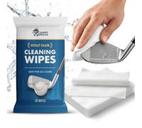 Happy Golfer Golf Gifts for Men - Golf Club Cleaning Wipes, 36 Pack | Golf Accessories for Men | Father's Day, Birthday for Golfers | Fits Any Golf Bag