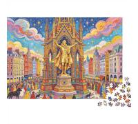 Happy Grand Duke Jigsaw Puzzles 1000Pc Recycled Material The Prince Puzzles for Elderly Puzzle Game Props Interesting Family Game Props for Adults 38x26cm/1000pcs