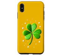 Happy Green Shamrock St Paddy's Case for iPhone XS Max