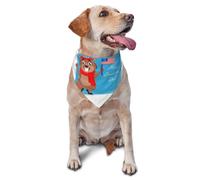 Happy Groundhog Day Dog Bandanas Triangle Bibs Pet Scarf For Small Medium Large Dogs And Cat