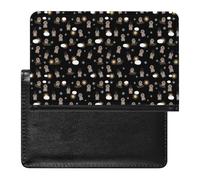 Happy Groundhog Day Pattern Passport Wallet Cute Passport Case with Card Slot Travel Passport Holder Cover