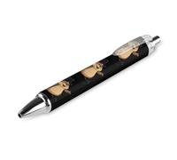Happy Groundhog Day Retractable Ballpoint Pen Black Ink Ball Point Pen Work Pens 1 PCS