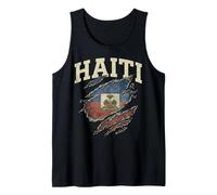 Happy Haitian Flag Day Revolution 1804 Haitian Haiti Flag Tank Top