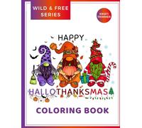 Happy HalloThanksMas Coloring Book