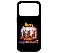 Happy HalloThanksMas Doberman Pinscher Spooky Thankful Merry Case for iPhone 17 Pro