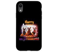 Happy HalloThanksMas Doberman Pinscher Spooky Thankful Merry Case for iPhone XR