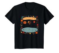 Happy Hallothanksmas Fall Winter Spring Holiday Fusion T-Shirt, Kids, Black, 2 Years