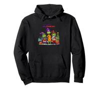 Happy Hallothanksmas Festive Season Vibes Pullover Hoodie