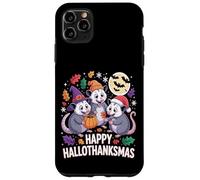 Happy Hallothanksmas Opossum Pumpkin Fun Case for iPhone 11 Pro Max