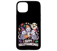 Happy Hallothanksmas Opossum Pumpkin Fun Case for iPhone 15 Plus