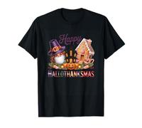 Happy Hallothanksmas Witch Gingerbread Mashup T-Shirt