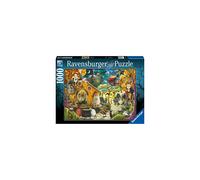 Happy Halloween 1000 Piece Jigsaw Puzzle for Adults and Kids Age 12 Years Up
