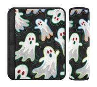 Happy Halloween Black 2 Pack Shoulder Strap Release Stress to Your Neck and Shoulders for Truck forro para cinturon de seguridad