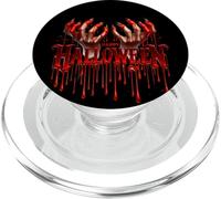 Happy Halloween - Bloody Text - Funny Halloween Party PopSockets PopGrip for MagSafe