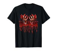 Happy Halloween - Bloody Text - Funny Halloween Party T-Shirt