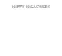Happy Halloween Bones Women's T-Shirt - White - XXL - White