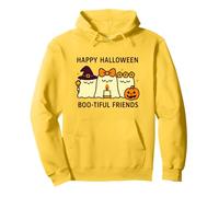 Happy Halloween Boo-Tiful Friends Kawaii Ghosts Pumpkin Pullover Hoodie