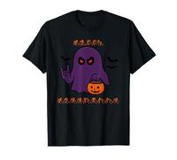 Happy Halloween BSL Sign Language Ghost Funny Costume T-Shirt