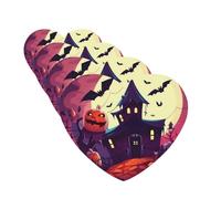 happy halloween Car Air Freshener Cards for Women Men 4 Pack Cute Car Accessories Long Lasting Scent Car Diffuser Hanging Auto Aromatherapy Tablets Car Fresheners Gifts