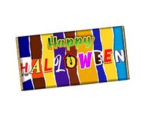 Happy Halloween Chocolate Bar Wrapper Novelty Gift For The Night Of October 31st CH-332 (without chocolate)