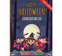 Happy Halloween Coloring Book