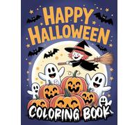 Happy Halloween Coloring Book
