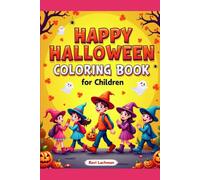 Happy Halloween coloring book for children