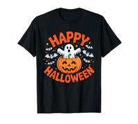 Happy Halloween Cute Ghost Boo Pumpkin Family Halloween T-Shirt