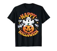 Happy Halloween Cute Ghost Boo Pumpkin Family Halloween T-Shirt