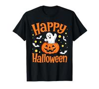 Happy Halloween Cute Ghost Pumpkin Spooky Matching Family T-Shirt