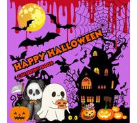 Happy Halloween: Fun Halloween, super scary coloring.