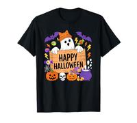Happy Halloween Funny Boo Ghost Matching Couple Family T-Shirt